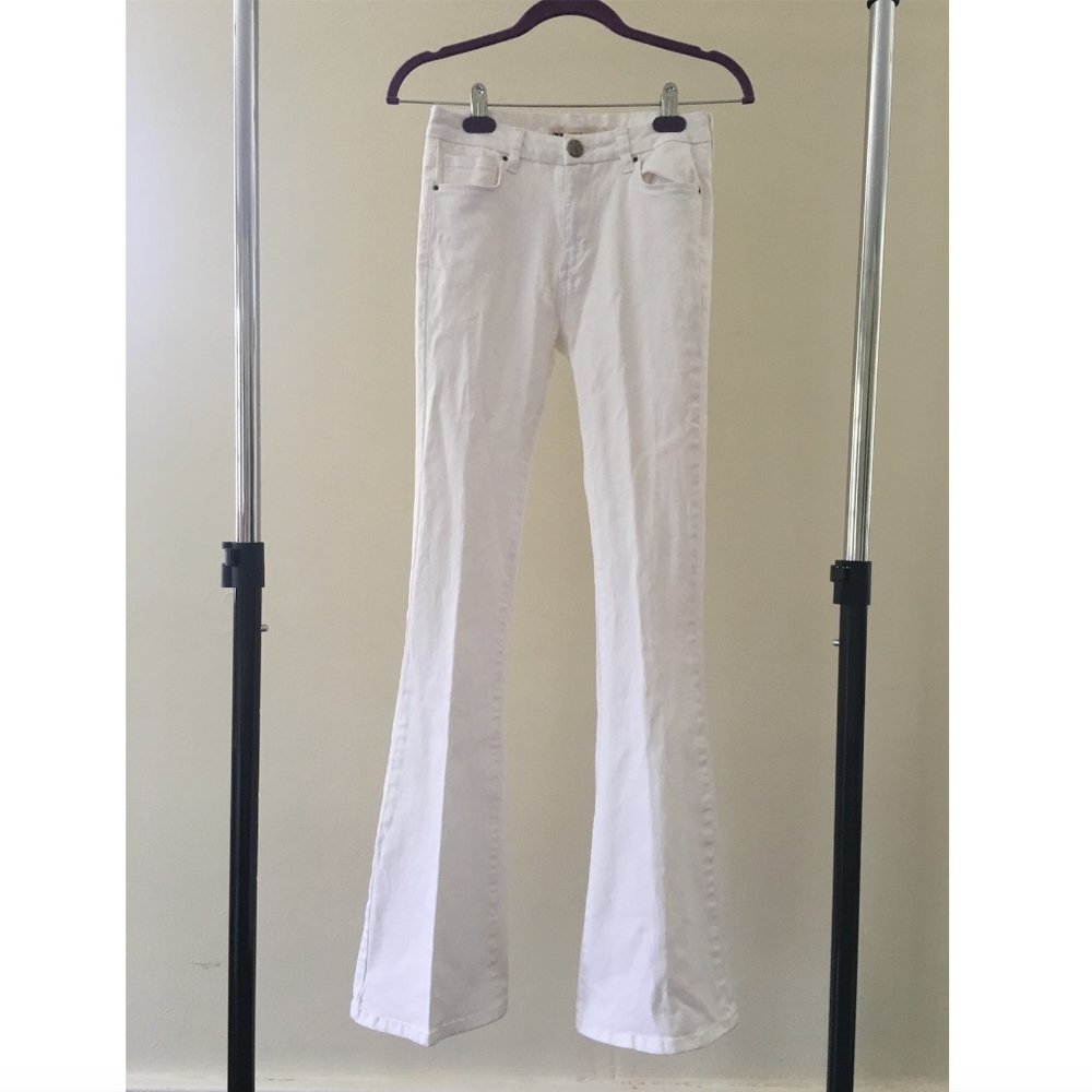 White Asos Flare Jeans